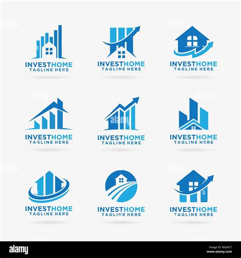 Collection Of Home Investment Logo Design Stock Vector Image And Art Alamy