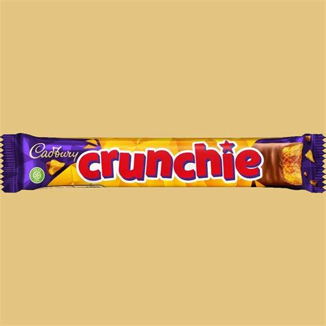 posted sweets cadbury crunchie chocolate bar 40g online sweet shop
