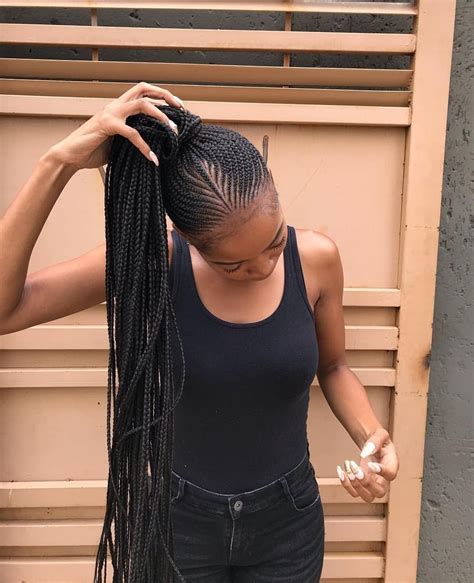 Fulani Braids New Straight Up Hairstyles 2020