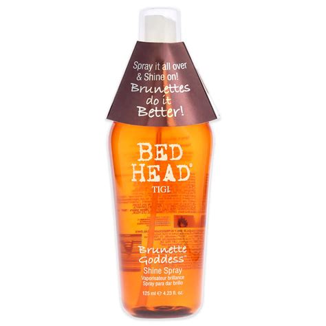 Tigi Bed Head Brunette Goddess Shine Spray 4 2 Oz Hair Care