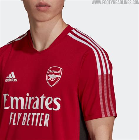 New Arsenal Adidas Pre Match Shirt For 202122 Campaign Leaked Online