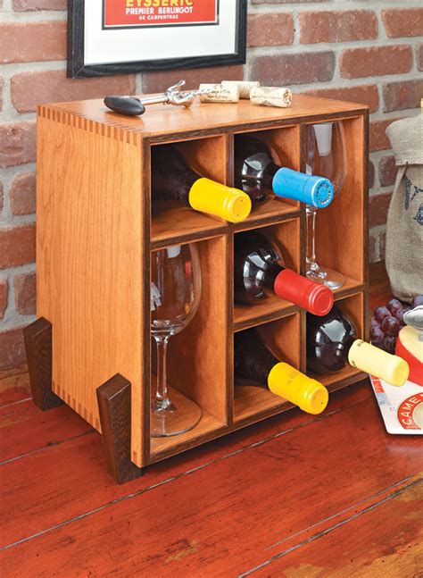 We researched the best wine racks for every type of imbiber. Space-Saving Wine Rack | Woodworking Project | Woodsmith Plans
