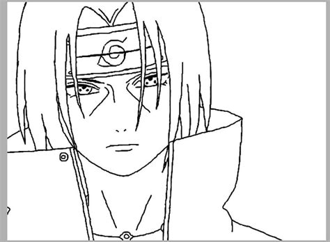 Because monsters are made, not born, and people are afraid of what they don't understand. Itachi Lineart by SarahStaticScream on DeviantArt