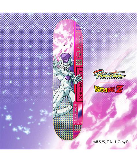 Told me the deck would be on back order but. Primitive x Dragon Ball Z Salabanzi Frieza 8.25 ...