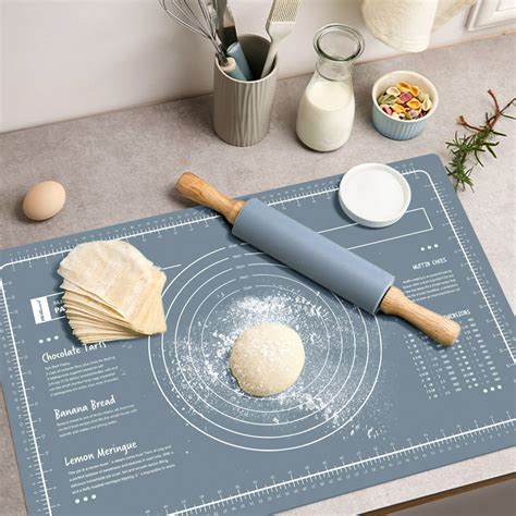 Weguard Pastry Mat 24x16 Extra Large Kneading Dough Mat Pastry