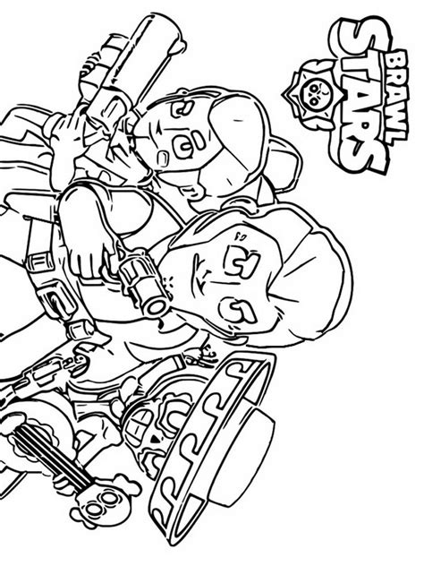 Keep in mind that you have to have the brawler unlocked to purchase any of these. Brawl Stars coloring pages. Download and print Brawl Stars ...