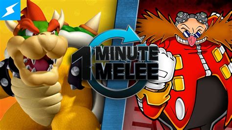 One Minute Melee Bowser Vs Dr Eggman Nintendo Vs Sega Youtube