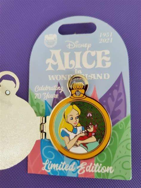 Disney Trading Pin Alice In Wonderland 70th Anniversary Limited Edition