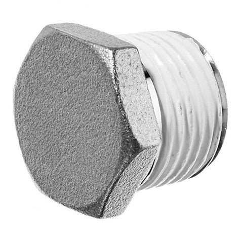 Grainger Approved Hex Head Plug 304 Stainless Steel 38 In Fitting
