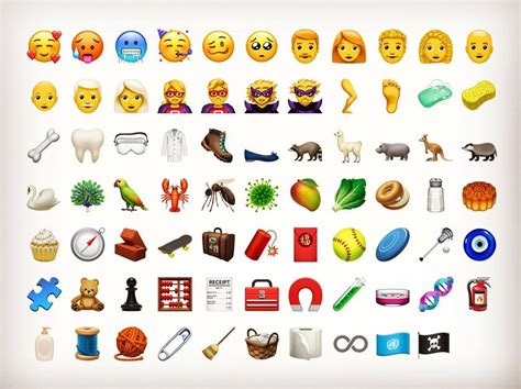 Psa Here Are The 70 New Emoji Featured In Apples Latest Update Good Apps For Iphone Ios