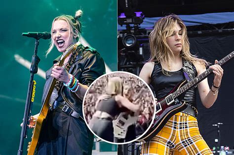 Halestorms Lzzy Hale Ts The Warning Singer Guitar Onstage