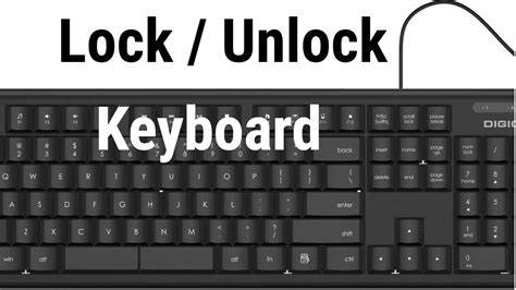 How To Unlock Computer Keyboard Pooprocess