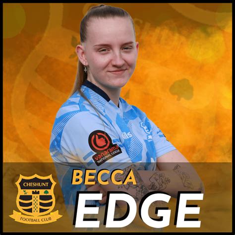 Becca Edge Cheshunt Football Club