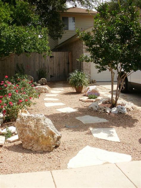 How do you design a backyard for children and parents that is safe, engaging, and attractive? Xeriscaping project. Rocks, flagstone, decomposed granite ...