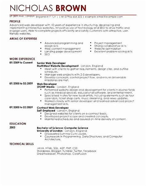Showcase your employment history and include a list of your daily responsibilities. Sample Resume Of Front End Developer For Freshers / Show ...