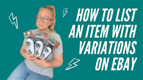 How To List An Ebay Item With Variations Walkthrough On Listing