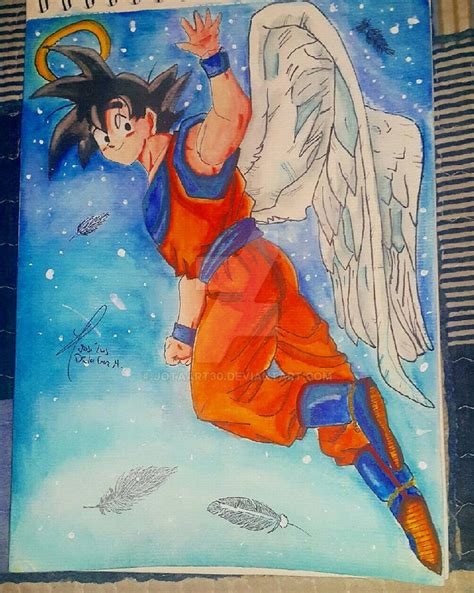 Goku Angel By Jotaart30 On Deviantart