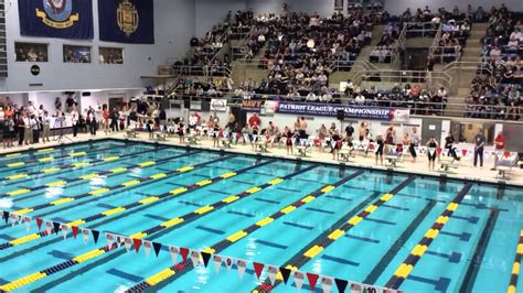 2016 Patriot League Swimming Championship W 100 Back Final Youtube