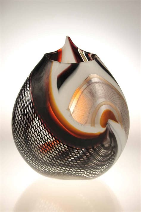 Murano Glass Studio Vase Lodario 31 Art Of Glass Blown Glass Art