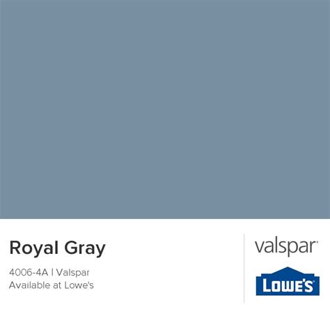 Royal Gray From Valspar For The Home Pinterest