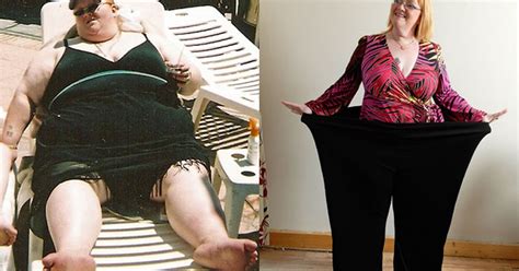 Britain S Biggest Slimmer Loses Stone Dropping From A Size To A