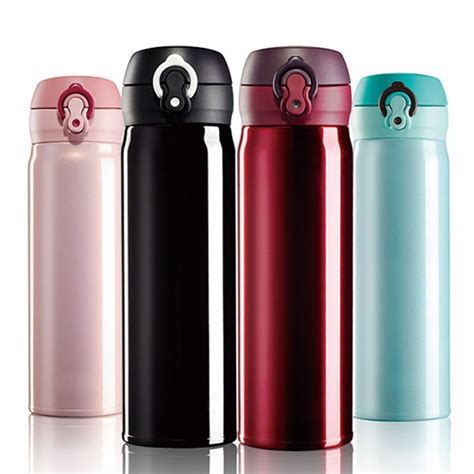 500ml Thermos Mug Insulated Thermocup Travel Business Cups Stainless