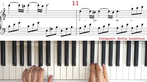 Ноты для пианино Very Simple Piano Melody Beautiful