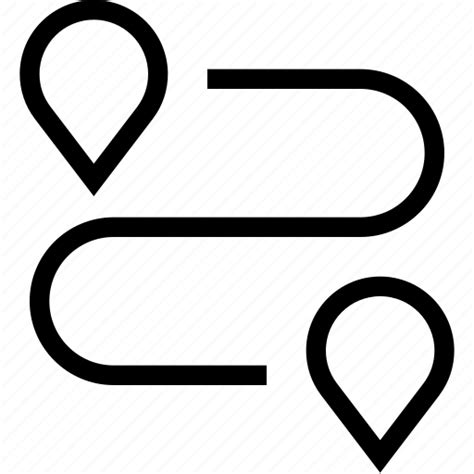 Destination, directions, gps, marker, pin, position, route icon