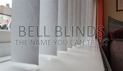 Wipebale Blackout Chainless Vertical Blinds Bell Blinds