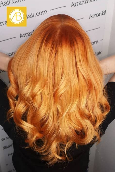 Copper Gold Hair Copper Hair Color Copper Gold Hair Apricot Hair