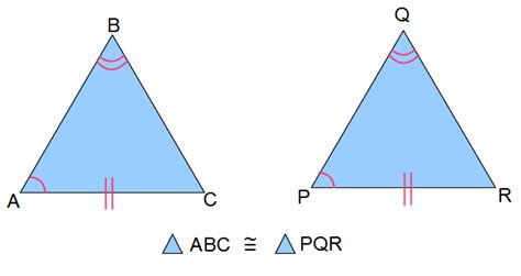 Write a program that reads the three angles and sides of two triangles and print if they are congruent or not. The Math Blog: Congruence postulates/axioms
