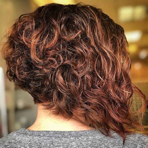 Inverted Bob Haircut For Curly Hair