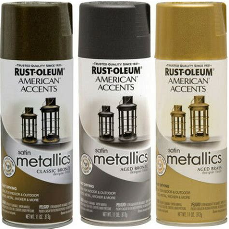 Rust Oleum 202719 12oz Aged Brass Metallic Spray Painting