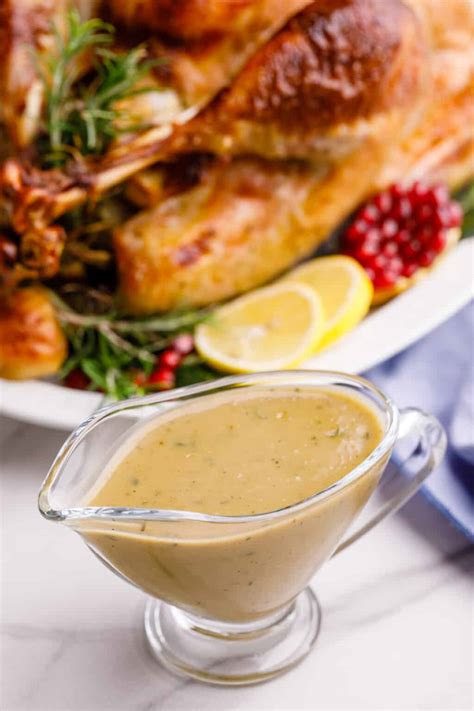 How To Make Turkey Gravy Without Drippings All Things Mamma