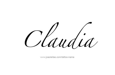 Claudia Name Tattoo Designs Name Tattoo Name Tattoos Name Tattoo