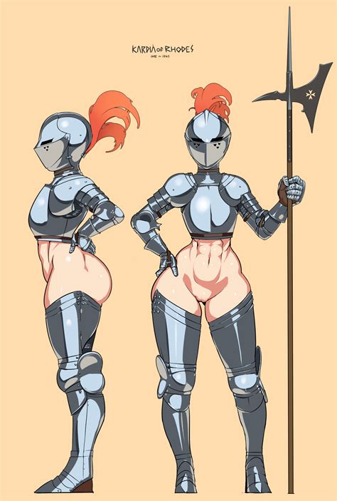 Rule 34 1girls Abs Armet Armor Ass Bottomless Breastplate Brown Background Character Sheet
