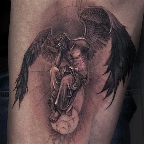 Fallen Angel Tattoo Meaning Where It Comes From And How It Translates