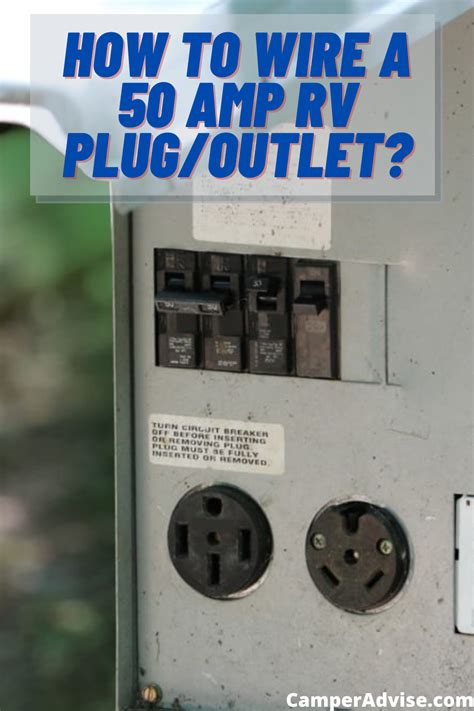 How To Wire A 50 Amp Rv Plug Outlet Artofit