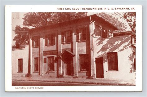 Savannah Georgia First Girl Scout Headquarters Building Streetview Db