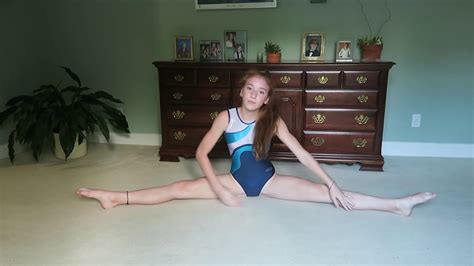 Caitlin Flexibility Exercise Routine For Gymnastics Prev Youtube