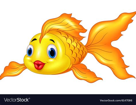 Maybe you would like to learn more about one of these? Cartoon goldfish on transparent background Vector Image