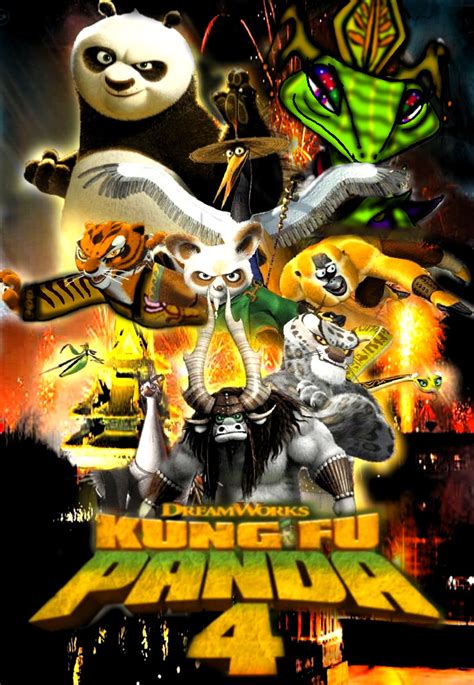 Kung Fu Panda 4 Fanmade Poster By Magicalhyena Fanart On Deviantart