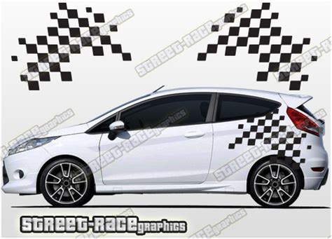 Ford Fiesta Stickers And Racing Stripes Decals Uk And Europe
