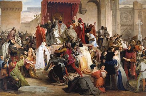 Pope Urban Ii Preaching The First Crusade Painting Francesco Paolo