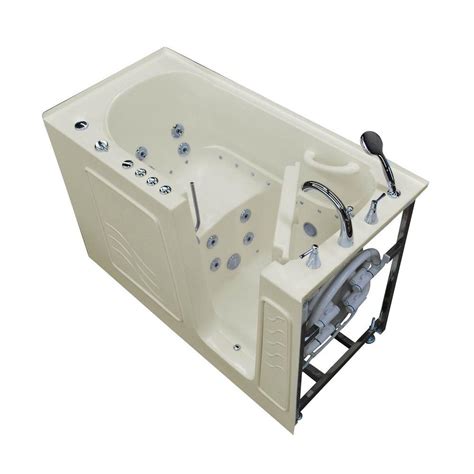 Ce single jacuzzi bathtub with massage bathtub hot tub manufacturers. Universal Tubs Nova Heated 5 ft. Walk-In Air and Whirlpool ...