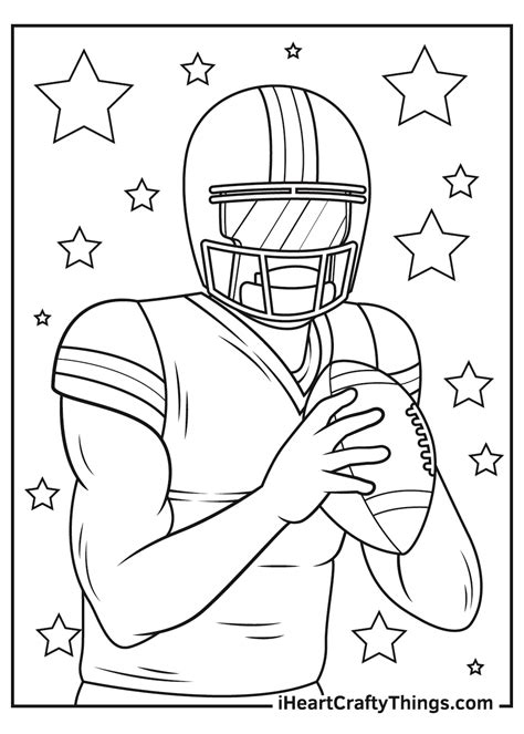 Nfl Coloring Pages Updated 2021