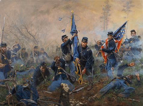 The 6th United States Colored Troops At The Battle Of New Market