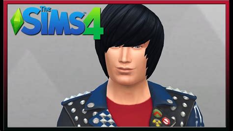 The Sims 4 Cc Emo Hair By David Sims Youtube