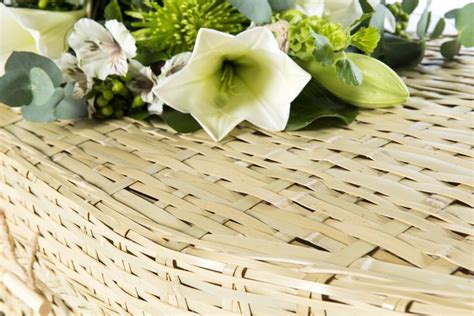Ecoffins Bamboo Eco Traditional Coffin Casket Friendly Handcraft