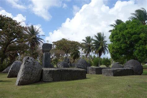 Latte Stones House Of Taga Tinian Commonwealth Of The Northern